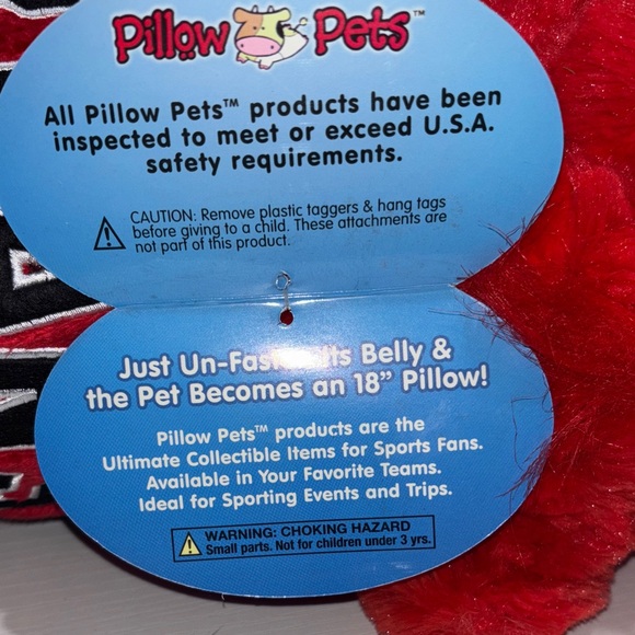 🫶🏼Arkansas Razorbacks Red Plush Pillow Pet - Picture 4 of 9